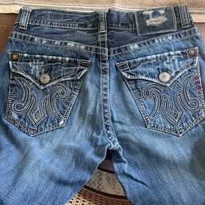 MEK like new straight leg jeans